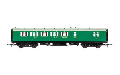 R4884 Hornby SR, Bulleid 59' Corridor Brake Third, 2845 - Era 3